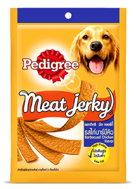 Pedigree Dog Treats Meat Jerky Barbecued Chicken